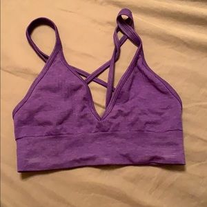 Lululemon purple sports bra